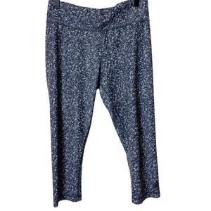 ADIDAS Climalite Large Cropped Women Black White Leggings